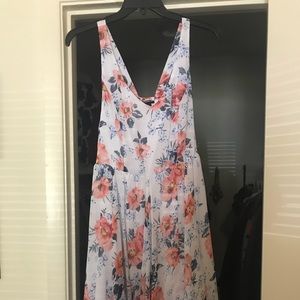 Torrid white skater dress